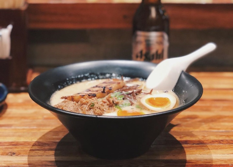 Tonkotsu Ramen from Mendokoro Ramenba