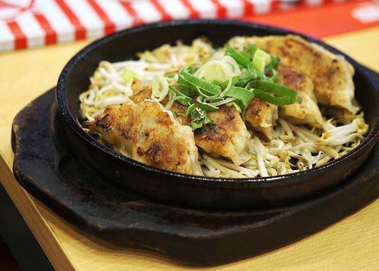 Sizzling Hot Gyoza from Ramen Nagi Manila