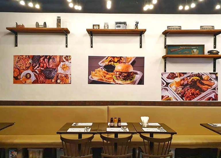 Fat Daddy's Smokehouse UP Town Center Interiors