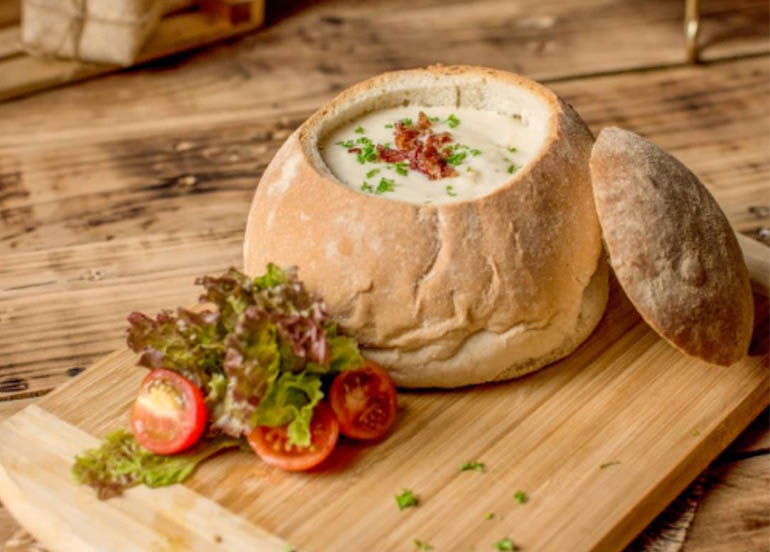 Soup Bread Bowl from Movie Stars Cafe