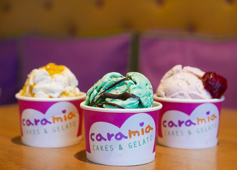 Classic Flavors from Cara Mia Cakes & Gelato