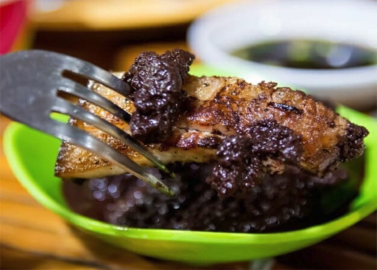 Liempo with Dinuguan from Balajadia Kitchenette