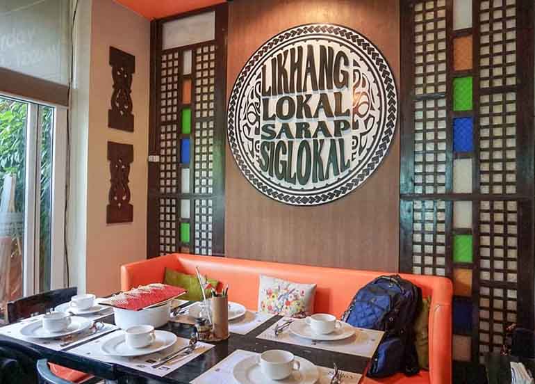 Interiors and Dining Area of Siglo Modern Filipino