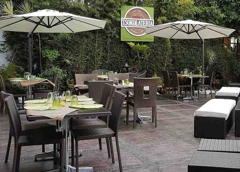 Dining Area of Tsokolateria Tagaytay