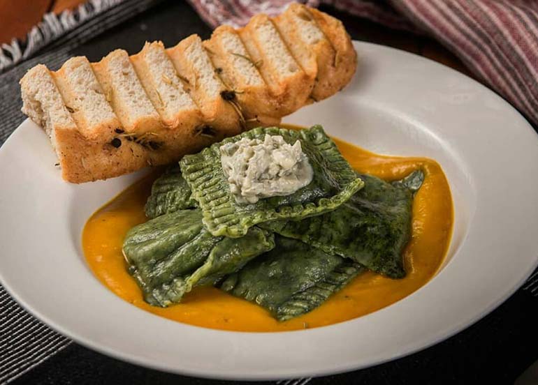 Ravioli in Cheese Sauce from Hill Station