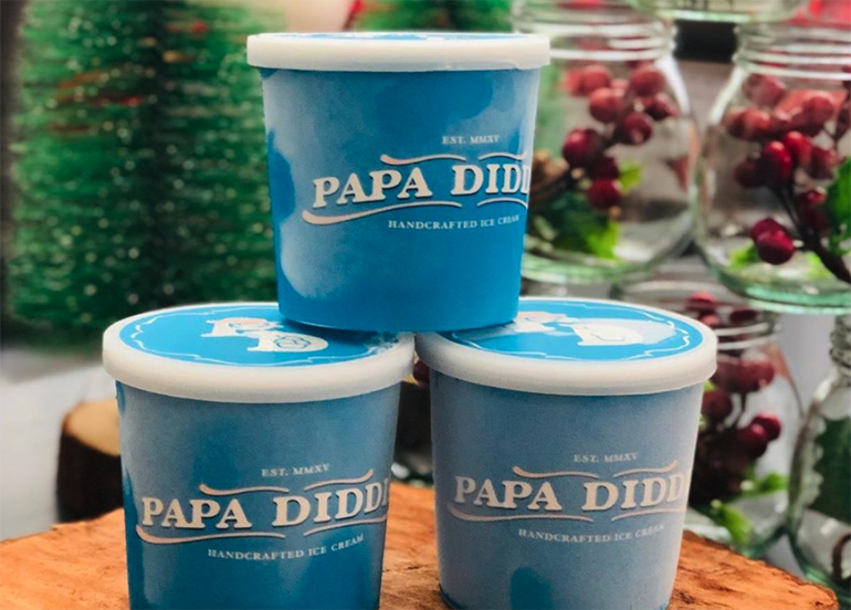 Papa Diddi's Tub of Ice Cream