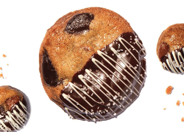 The Salted Dark White Chocolate
from Mo' Cookies