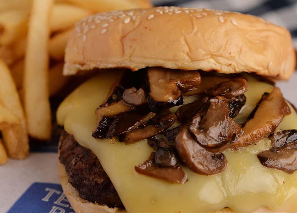 mushroom-swiss-burger