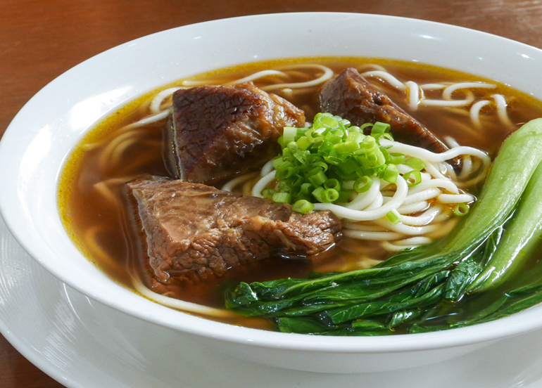 Flavors of Taiwan Beef Noodle Soup