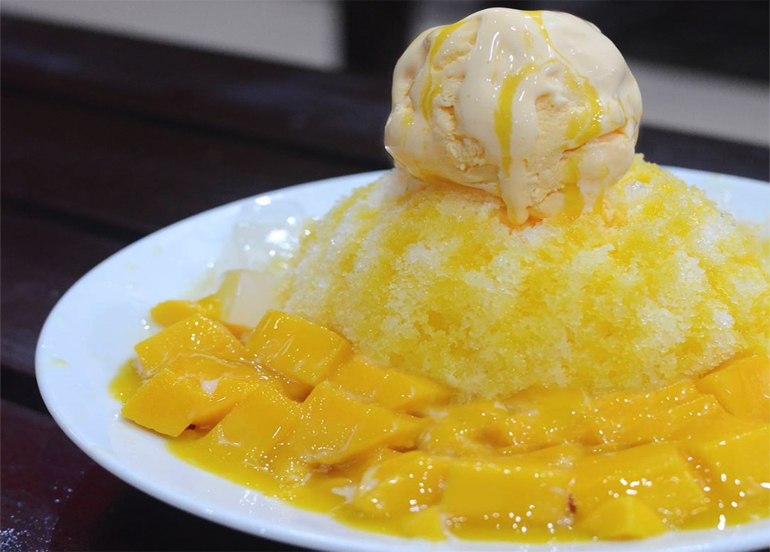 Tien Ma's Frozen Mango Dessert