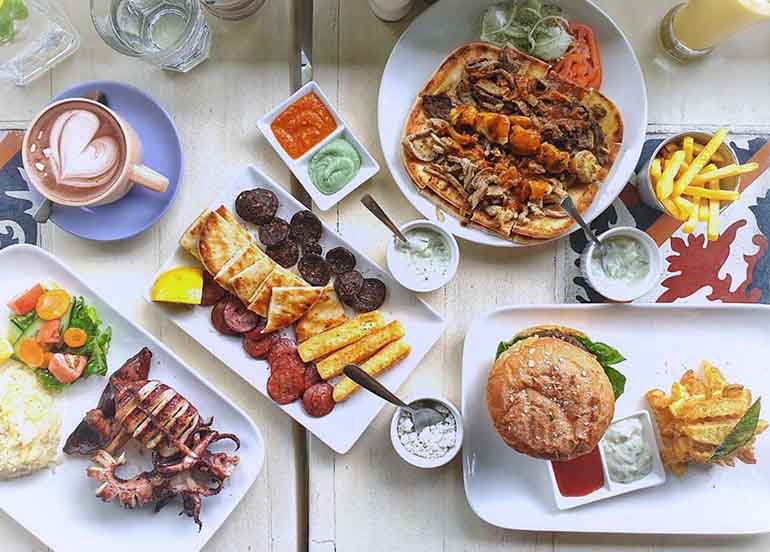 Greek Food from Lemon and Olives