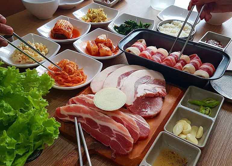 Samgyupsal from Grami Korean Restaurant