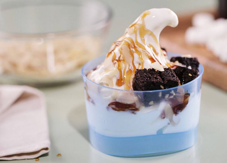 Chocolate and Brownies from Yogorino PH