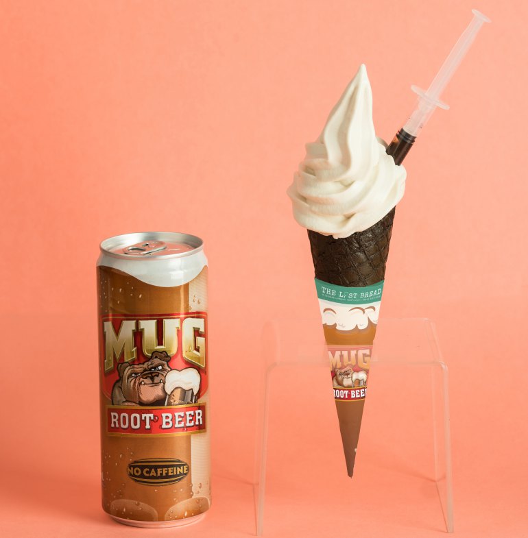 mug root beer float ice cream the lost bread