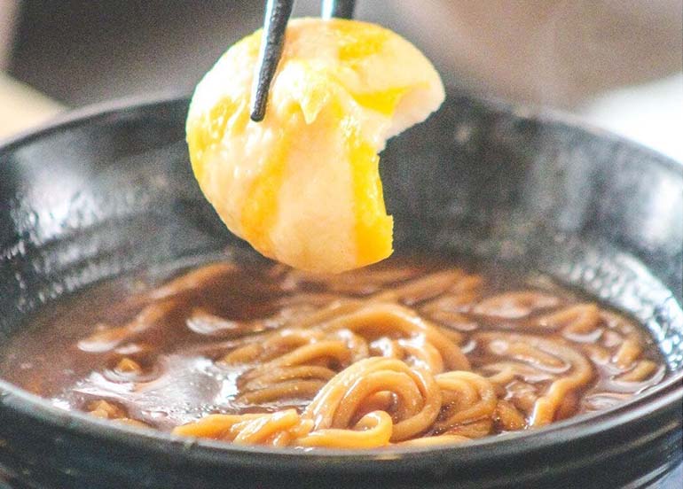 Dumpling and Noodles from Shabu Shabu Ichiban