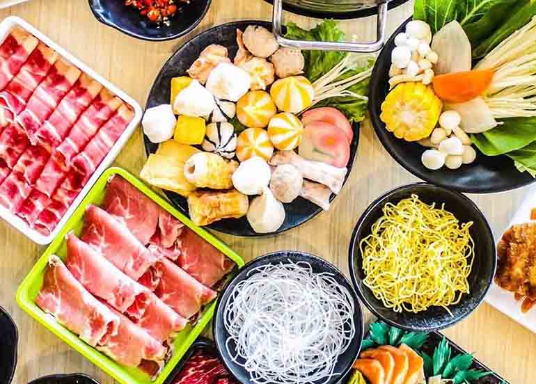 Hotpot Ingredients from Shabu Shabu Ichiban
