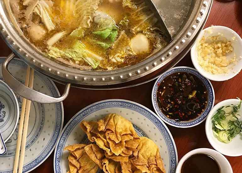Hotpot and Hot Dishes from Ping Yang Hot Pot