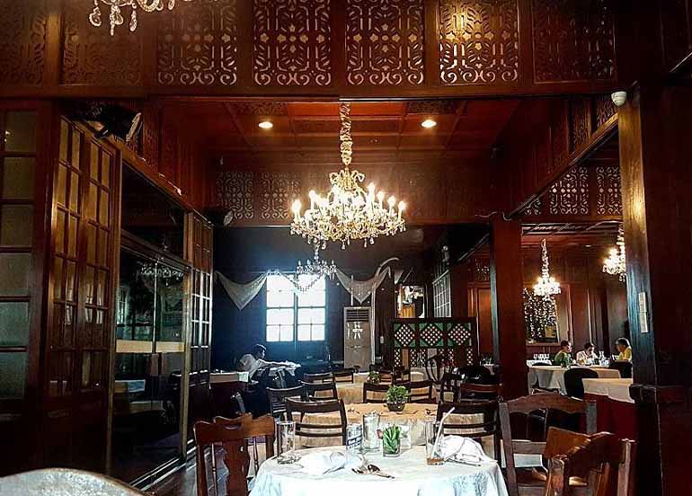 Interiors and Dining Area of Barbara's Heritage Restaurant