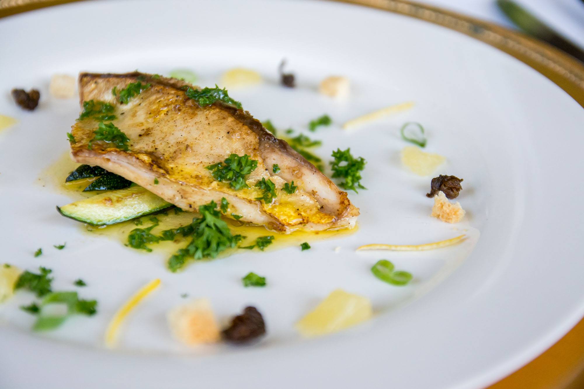 Snapper fish dish from Mama's Table