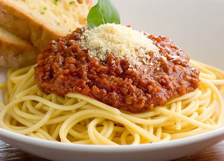 Spaghetti Bolognese from Cafe Adriatico