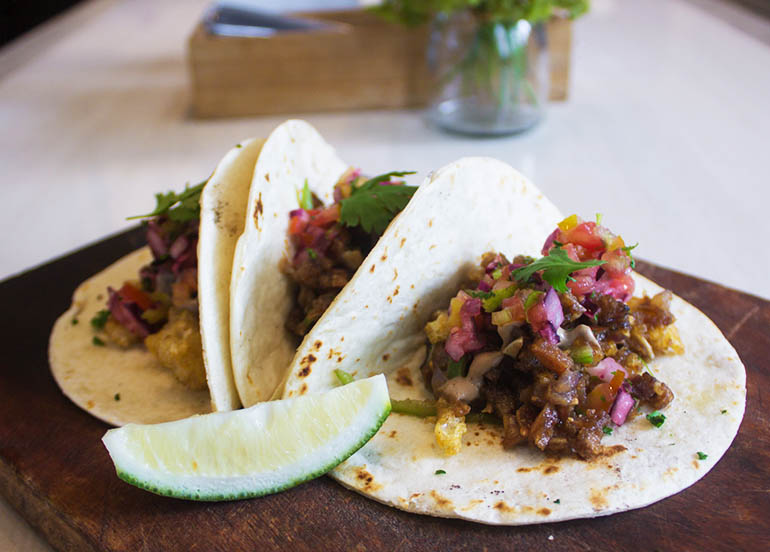 Street Tacos from Little Owl Cafe