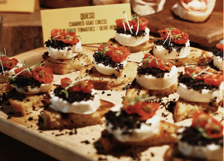 Pintxos from Hola Bombon