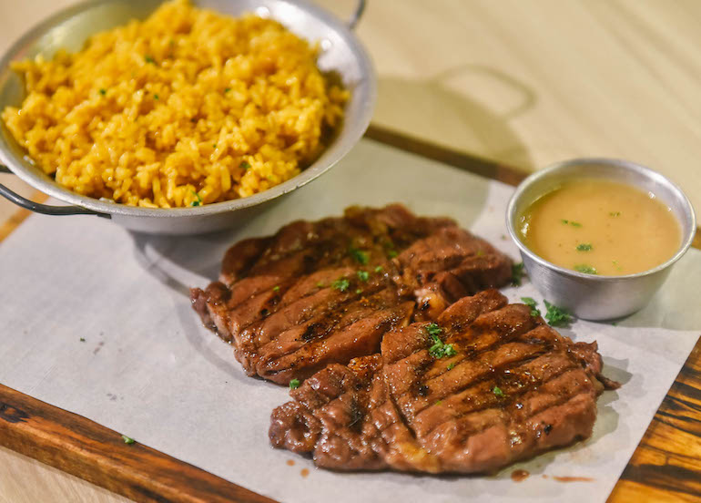 Ribeye steak from Holy Grill