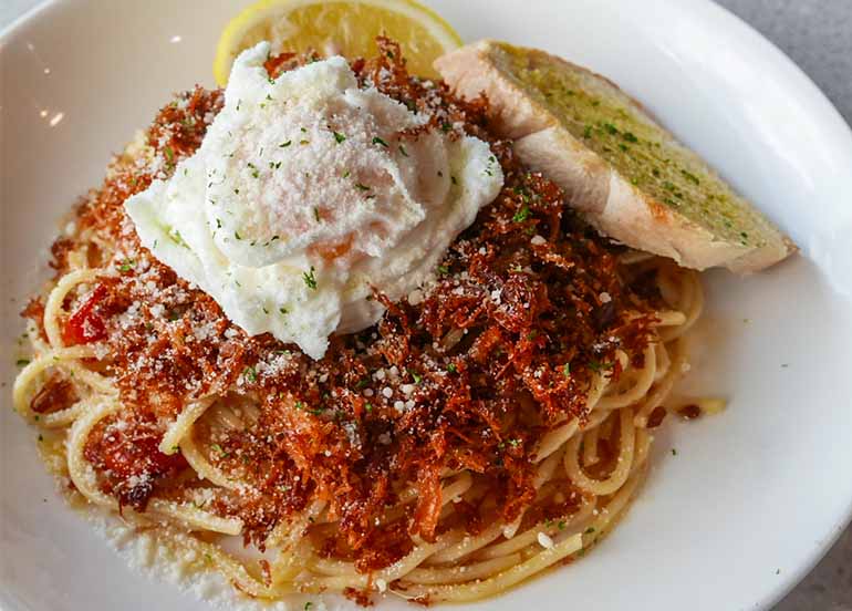Crispy Adobo Flakes Pasta from Brown's Gourmet