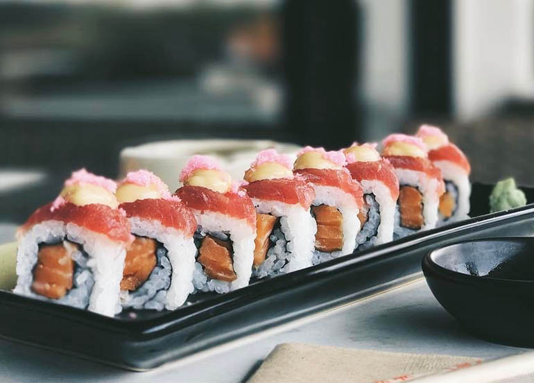Sushi from ROKU Sushi and Ramen