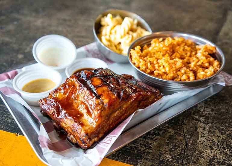Ribs and Rice from La Carnita