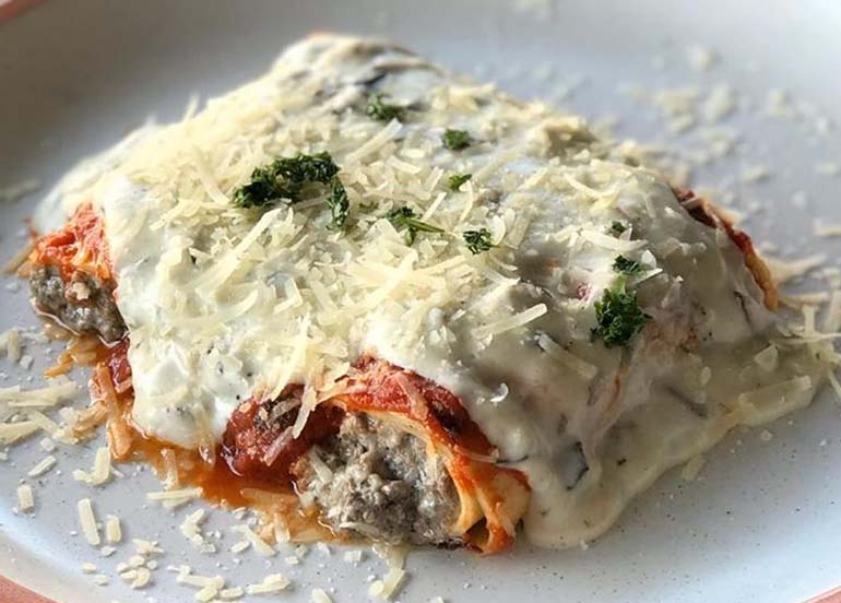 Canelloni Con Funghi