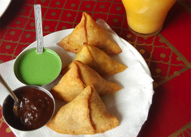 Samosa from New Bombay