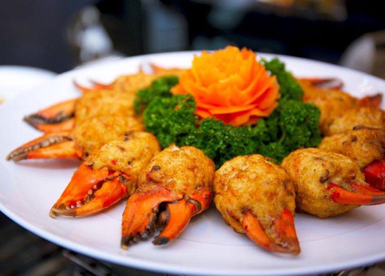 Crabs from Sunset Bar Sofitel Manila