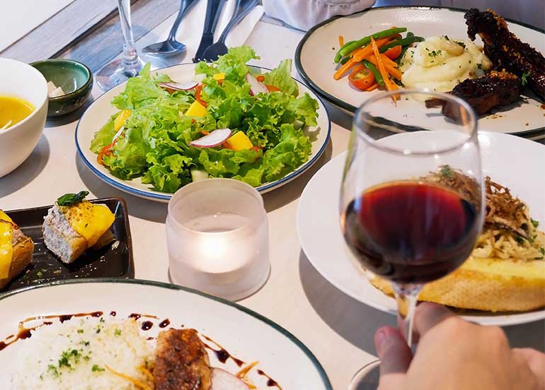 Food from Little Owl Cafe
