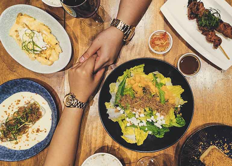 Filipino food from Lola Cafe