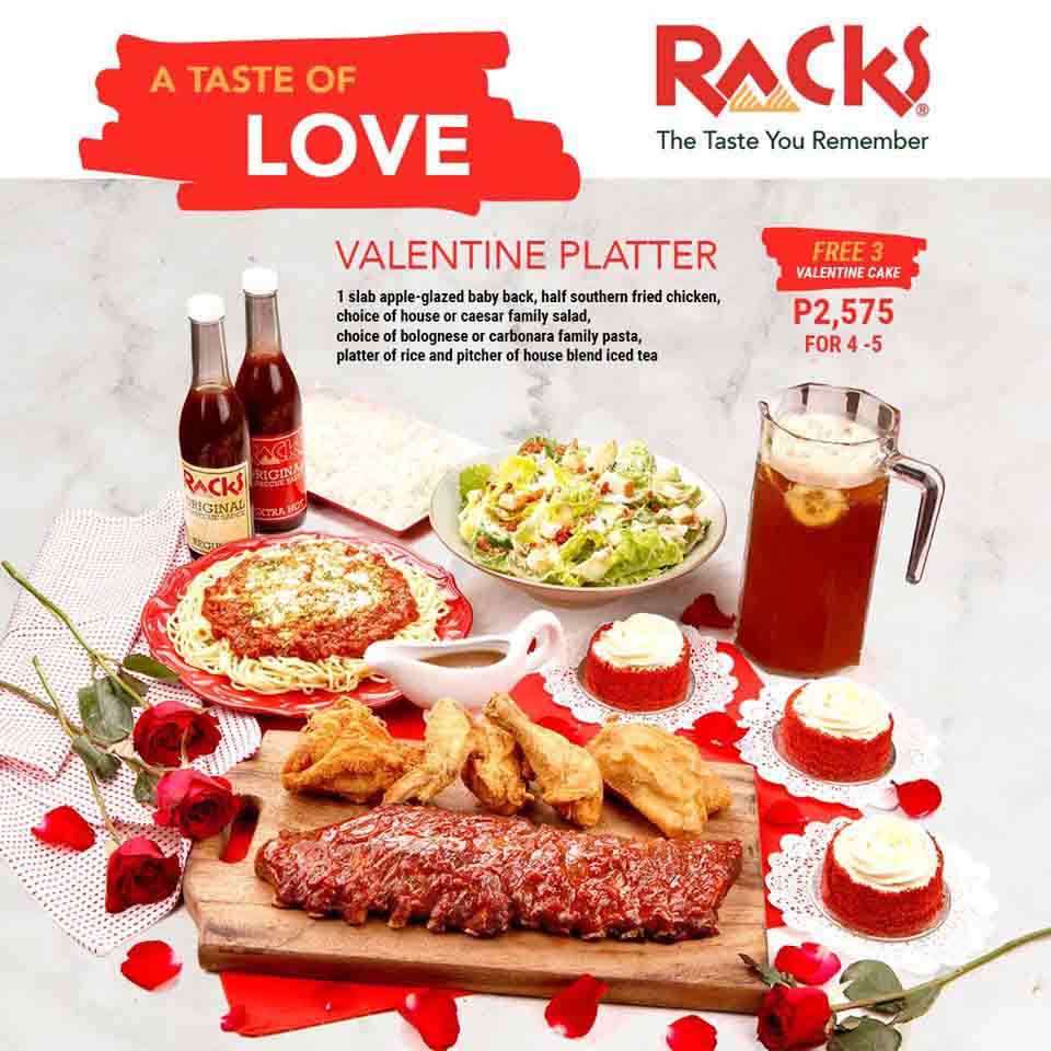 Rack's Valentine's Platter