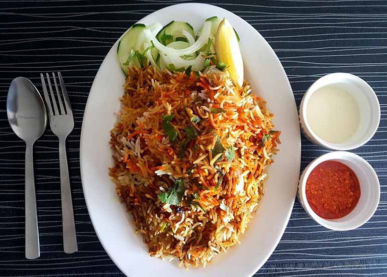 Biryani from Qilla Restaurant