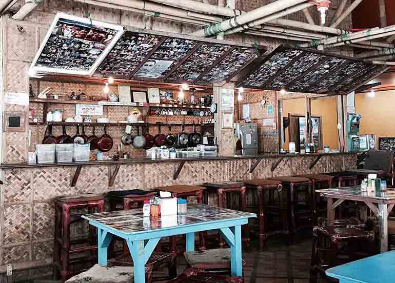 Dining Area and Interiors of Real Coffee and Tea Cafe