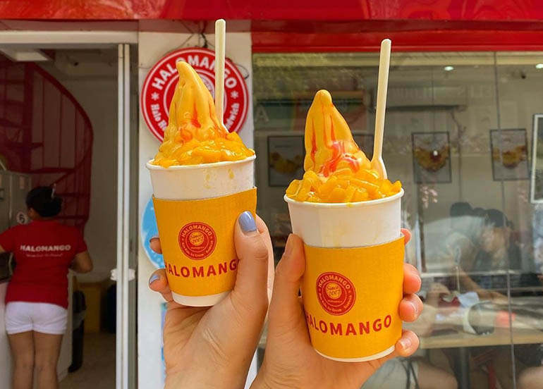 Mango Ice Cream from Boracay Halomango