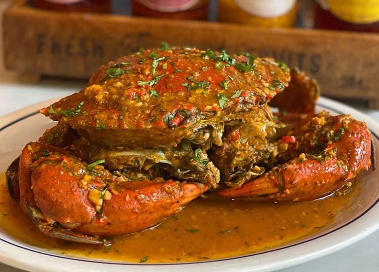 Piri-Piri Crab from Spice Bird Boracay