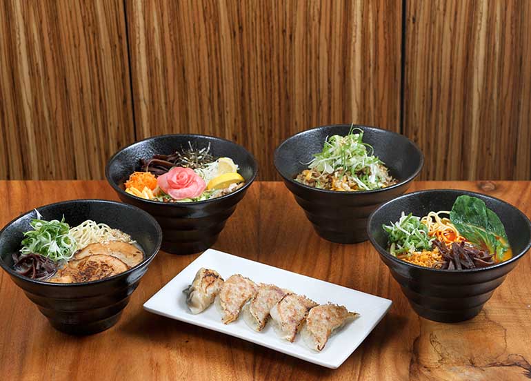 Ramen and Gyoza from Butamaru