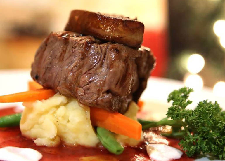 Steak from Melo's Steakhouse Westgate Alabang
