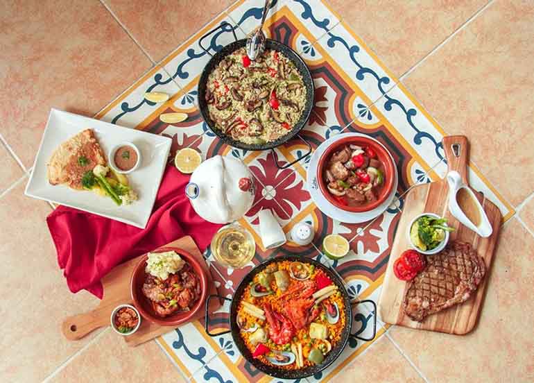 Spanish Dishes from Alba Restaurante Espanol