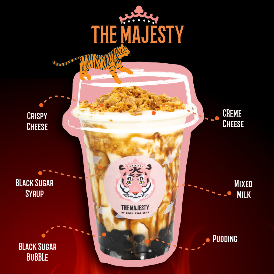 Fire Tiger The Majesty Milk Tea Anatomy