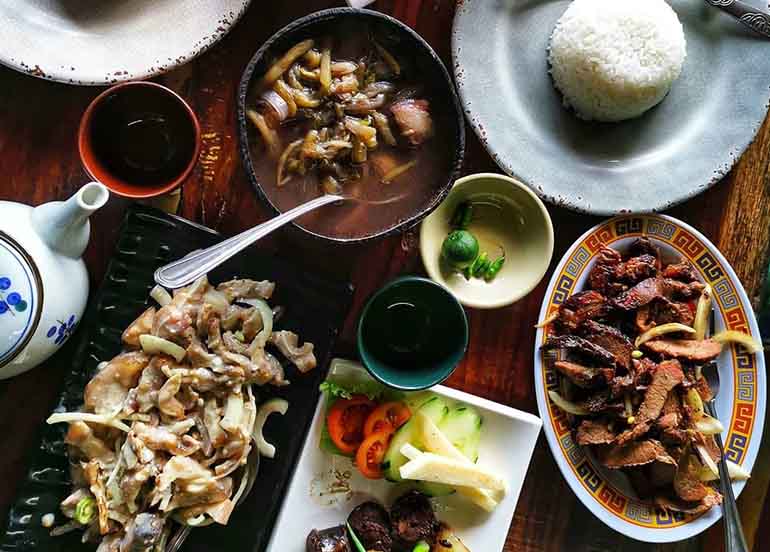 Filipino Food from Farmer's Daughter Restaurant