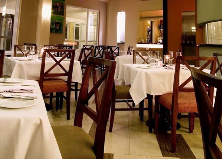 Fire Lake Grill Tagaytay Dining Area and Interiors