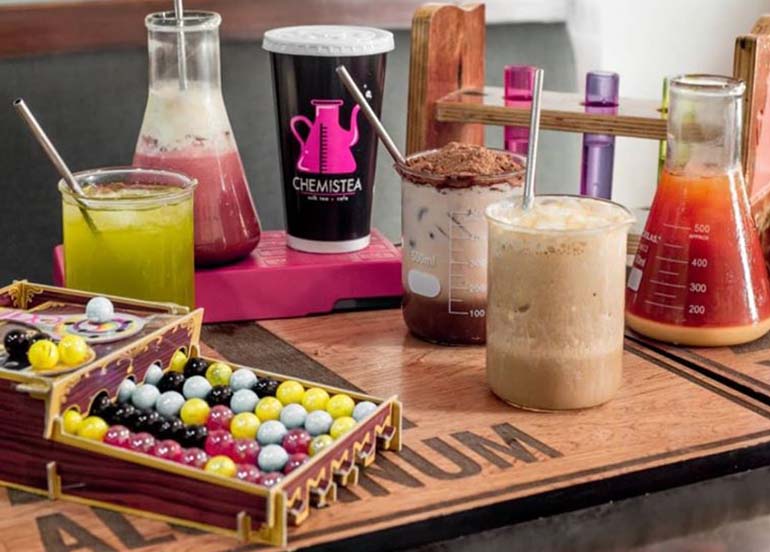 Coffee and Milk Tea Drinks from Chemistea