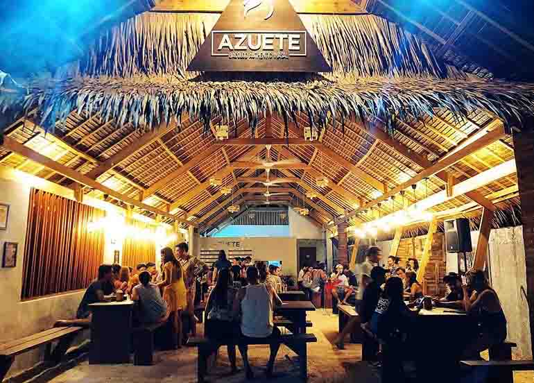 Facade and Dining Area from Azuete Siargao