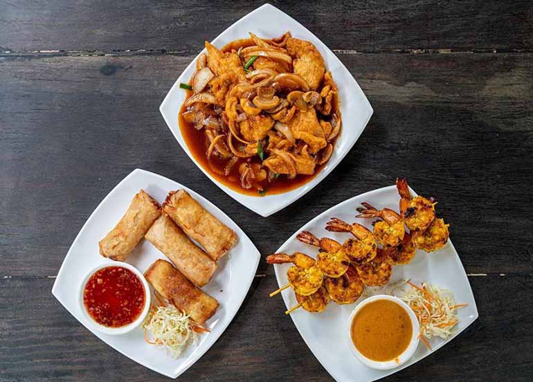 Thai Food from Buddha's Surf Resort