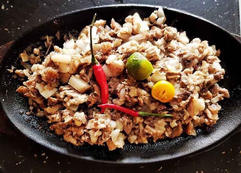 Sisig from Aling Lucing Sisig